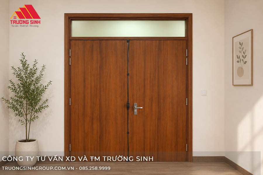 Vị trí lắp đặt cửa Composite có ô thoáng